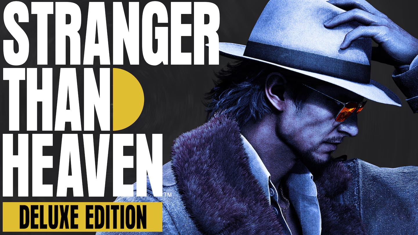 Stranger Than Heaven Deluxe art highlighting extra weapons and extras